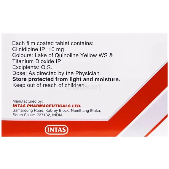cilny 10mg tablet 15's